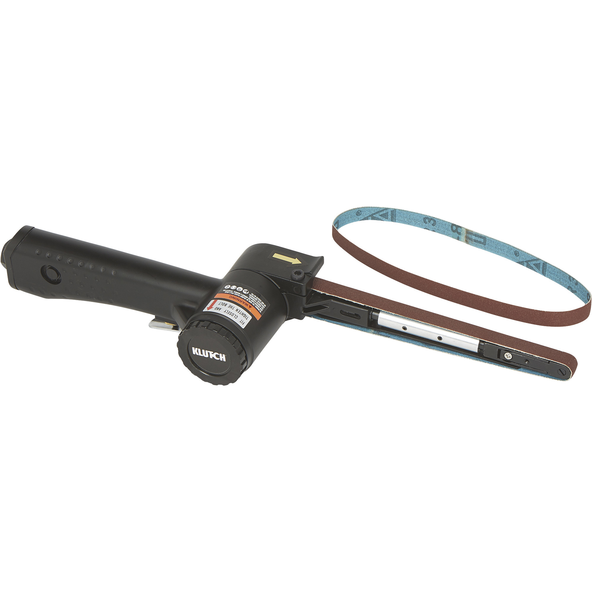 Klutch Mini Bandfile Belt Air Sander, 15,000 RPM, 3.5 CFM